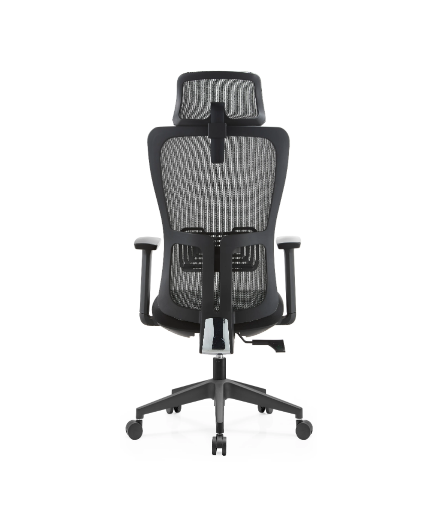 reception chairs slight side view