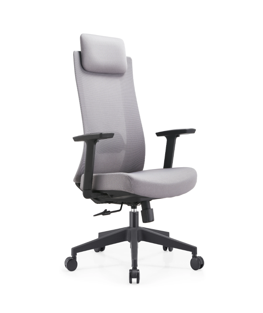 gray office chairs