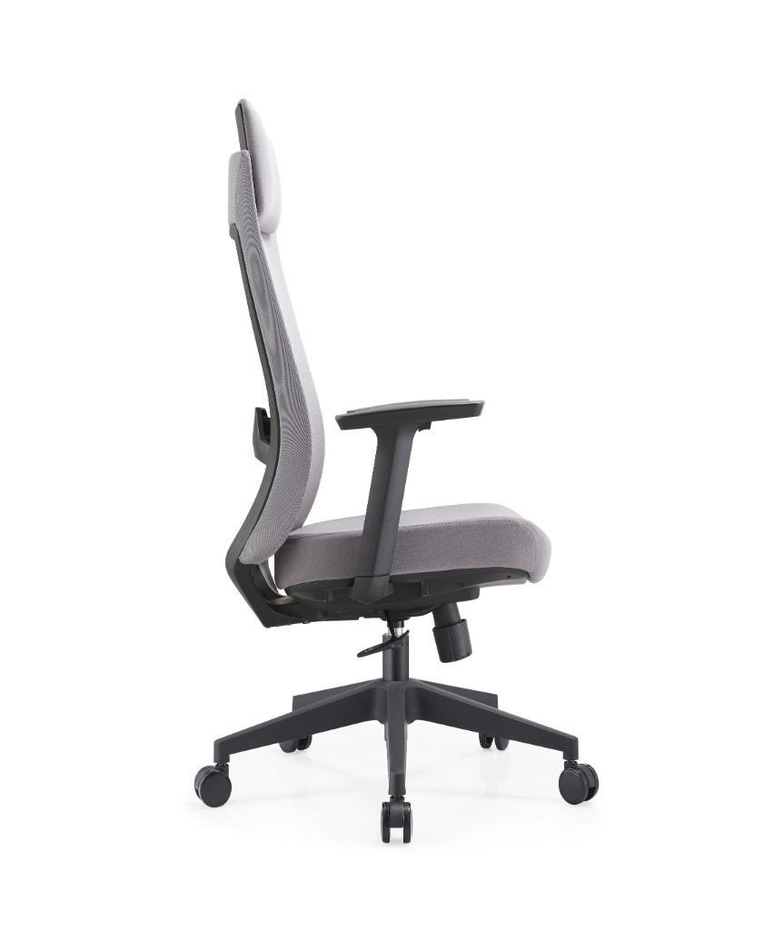 gray office chairs