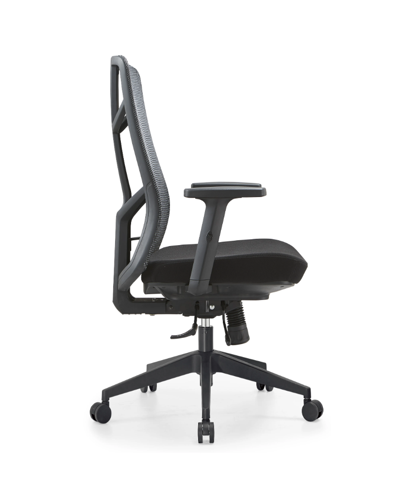 black office waiting room chairs