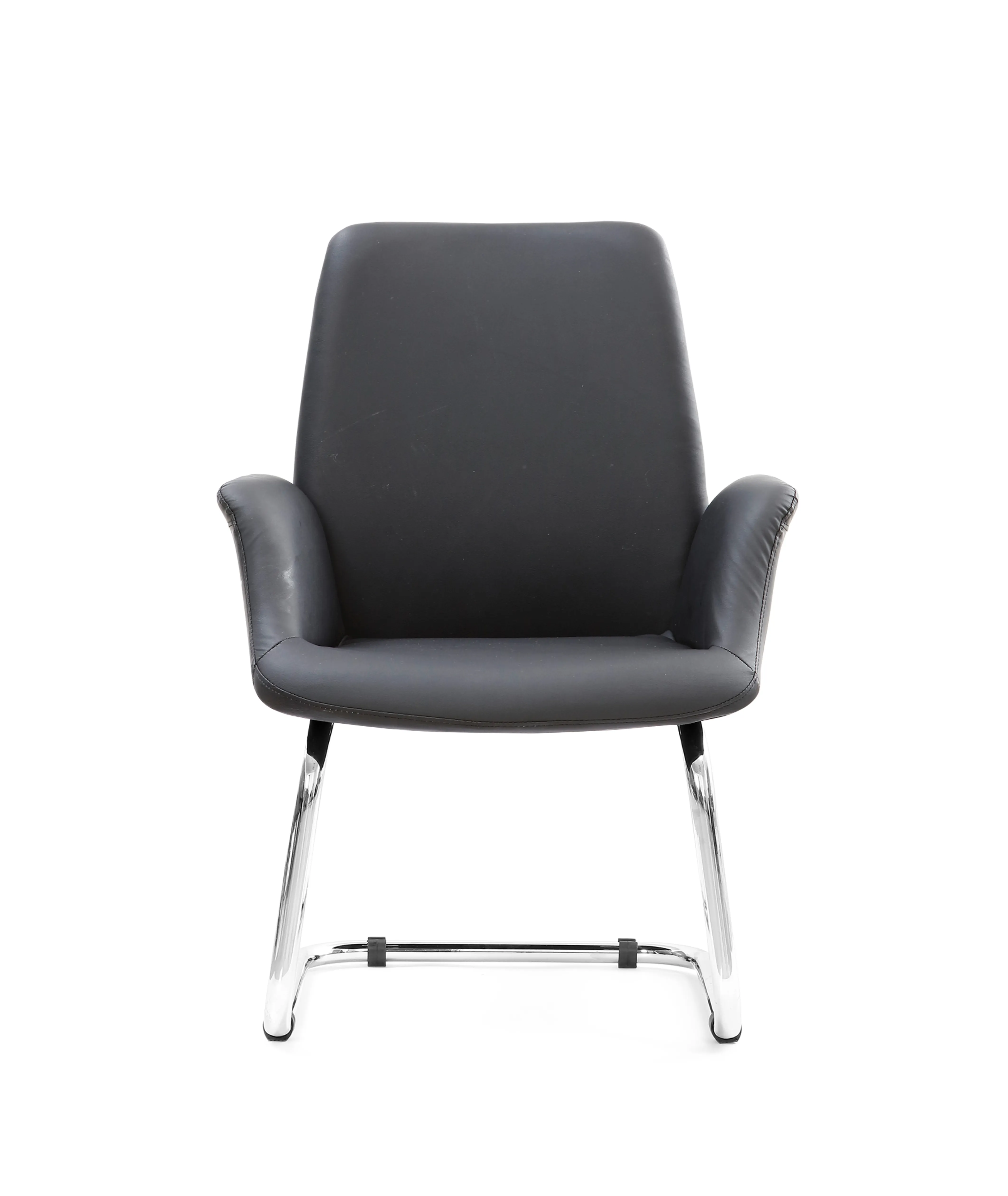 leather office chair no wheels