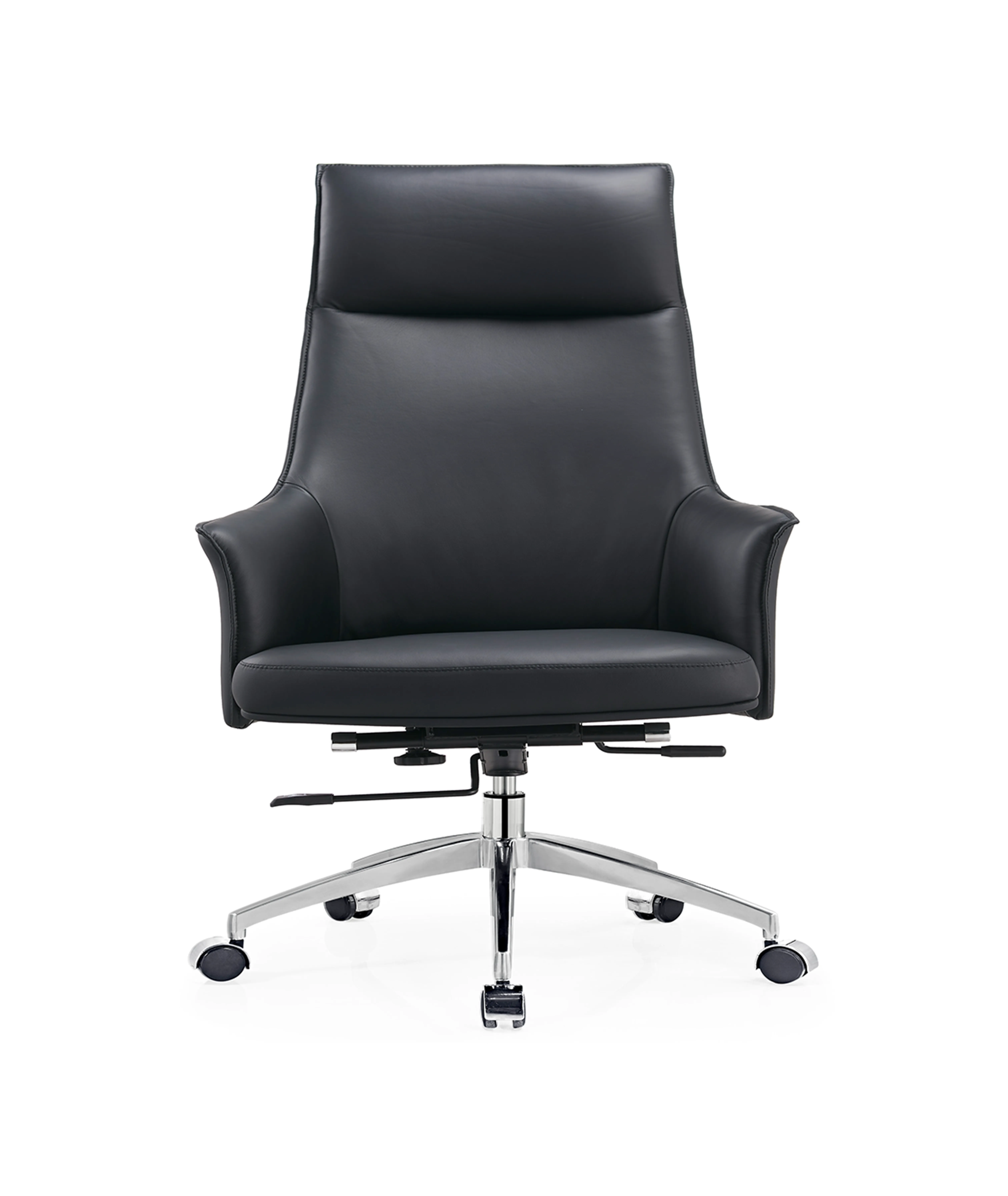 genuine leather executive chair front